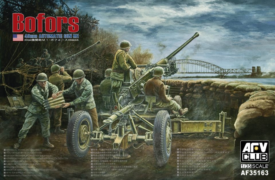 Afv Club - Bofors 40mm AA Gun Afv Club - Bofors 40mm AA Gun